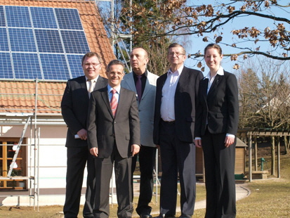 Einweihung Photovoltaikanlage Kindergarten Stammbach 